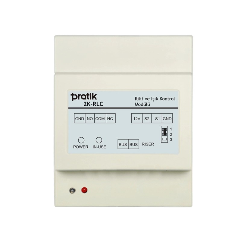 PRATİK Plus / 2K-RLC Kilit ve Işık Kontrolü (2K Sistemi İçin)