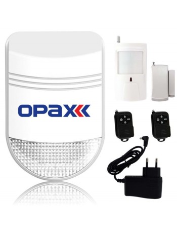 BGR-06 Ekonomik Alarm Sistemi (siren+pır+manyetik Kontak+2 Adet Kumanda+adaptör)