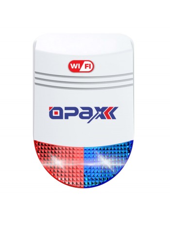 OPAX-W20-Siyah+BGR-09 Gprs I Wıfı & BGR-09 Kablosuz Sirenli Alarm Sistemi (1 Yıl AHM Ücretsiz)