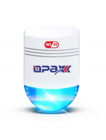 OPAX-W20-Siyah+BGR-09 Gprs I Wıfı & BGR-09 Kablosuz Sirenli Alarm Sistemi (1 Yıl AHM Ücretsiz)