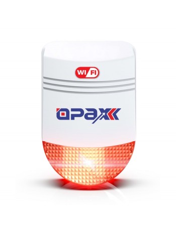 OPAX-W20-Siyah+BGR-09 Gprs I Wıfı & BGR-09 Kablosuz Sirenli Alarm Sistemi (1 Yıl AHM Ücretsiz)