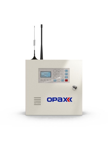 OPAX-2545+BGR-09+AKÜ PSTN Panel & BGR-09 Kablosuz  Sirenli Akü Dahil Full Alarm Seti