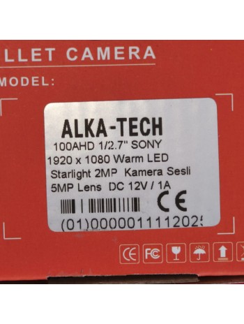 Güvenlik Kamerası AlkaTech 100AHD