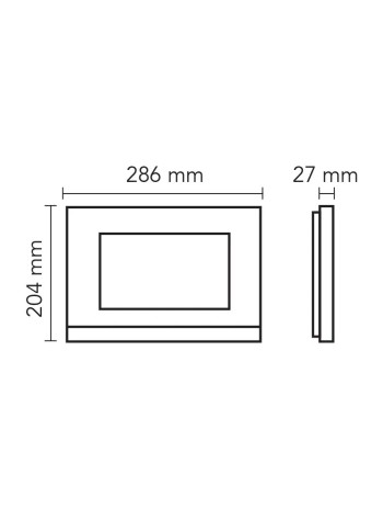 Audio 001196 10.1″ Görüntülü Diafon Bus Plus Dokunmatik Ekranlı Alarmlı Hafızalı
